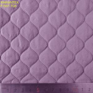 F1507-TQ1 ultrasonic embossing laminating 100% polyester termo qualiting fabric