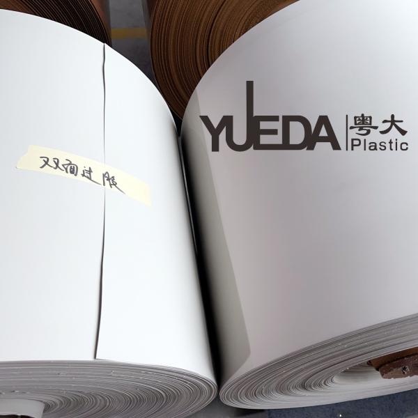 Double Sided Pre Glued Edge Banding Tape Large Size White Cabinet Edge Tape