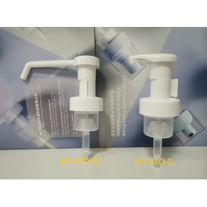PP Screw On Lotion Pump With 0.8-1.5CC Output Overcap Clip Lock Bulk Packing