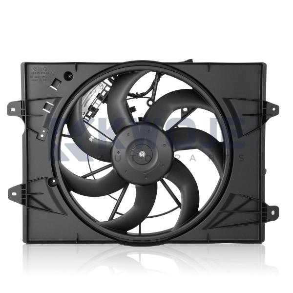 302000290AA Radiator Cooling Fan Assembly For Chery Auto Spare Parts Exeed VX /