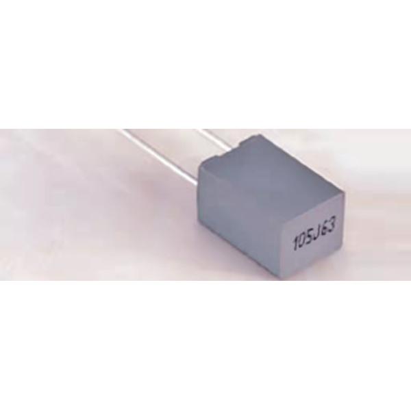 Quality Stable Fireproof 1uf Polyester Capacitor , Voltage Proof Poly Film Capacitor wholesale