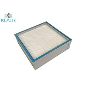 Mini Pleat HEPA Air Purifier Air Filter for Hospital Gel Seal Type HEPA Filter
