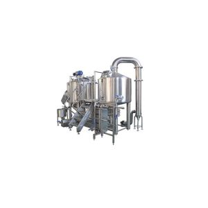 Steam Heating 100L Pilot Brewing Equipment With Glycol Cooling System ISO / CE