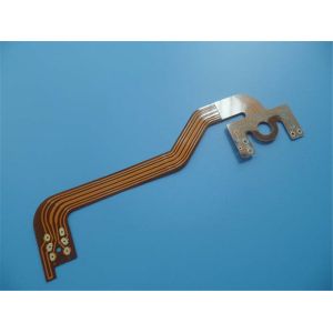 Heavy Copper board 2 oz Double-sided flexible PCBs with 0.3mm thick Polyimide