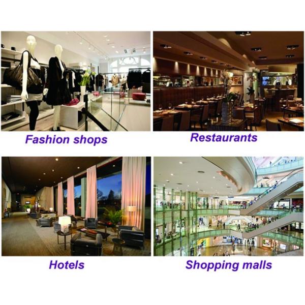 Energy Saving Led Down Lights 10.5W 3000K COB 700mA Popular Design White R3B0675