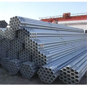 China Round Rectangular Hot Rolled Galvanized Steel Galvanized Metal Pipe on sale