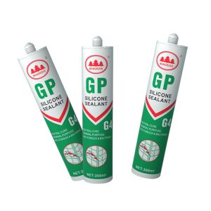 China Acid Silicone Household Mildew Proof Building Glass Glue on sale