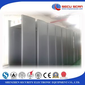 6 Multi Zone Alarming Walk Through Security Metal Detectors WTMD Easy To Operate