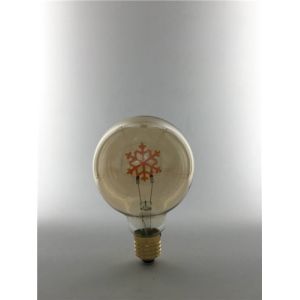 Non Dimmable snowflake 1.5W 5000K E26 Led Edison Vintage Bulb