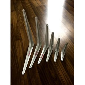 Light Duty Kitchen Corner Shelf Bracket 10 Inch Anti Rust Support