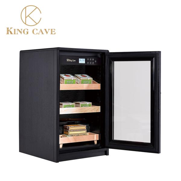 Quality Electric Cigar Cooler Humidor With Stable Humidifying Cooling System wholesale