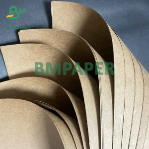High Expansible 80gsm Dark Brown Color Sack Kraft Paper for Cement Bags