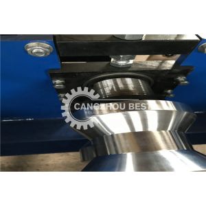 Metal Corrugated Floor Deck Roll Forming Machine For Rolling Steel Structural
