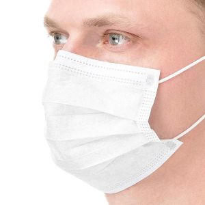 China High Filtration Disposable Earloop Medical Mask / 3 Ply Non Woven Face Mask on sale
