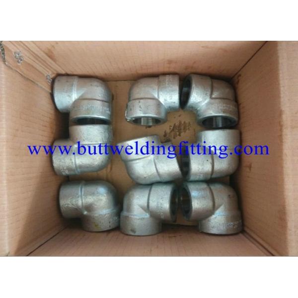 ASTM A105 Galvanized 90 degree Forged Pipe Fittings 3/4 Inch Elbow