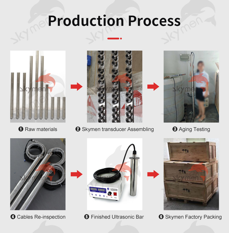 Submersible Ultrasonic Transducer Bar