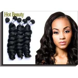China Health Peruvian Virgin Hair Loose Wave / 100g Peruvian Body Wave Hair With Unprocessed on sale