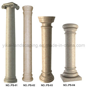 Cheap Edit Stone Marble Pillar Granite Columns for Construction for sale
