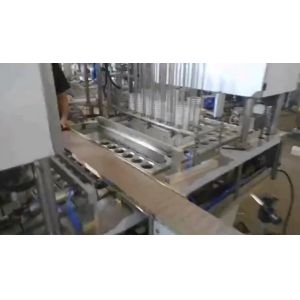 Customized Filling Accuracy Fully Automatic Linear Jelly Cup Filling Machine