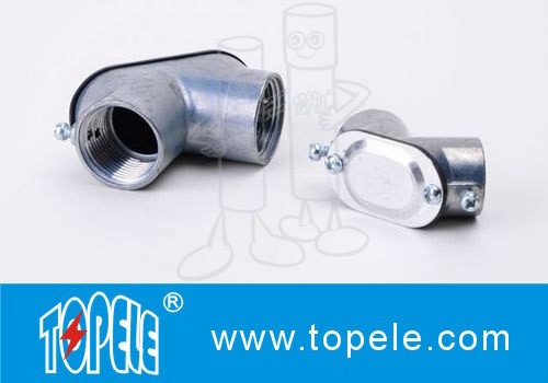 Quality Pre Galvanized Emt To Emt Pull 90 Degree Conduit Elbow wholesale