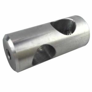 Cheap Customized Aluminum Cross Bar Clamp for CNC Machining Burr Cleaned Surface Finish for sale