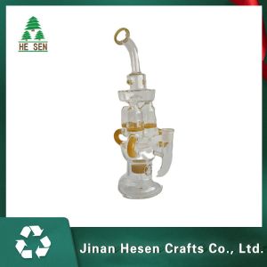 LED Hookah Shisha Glass Borosilicate Hand Blown Bongs