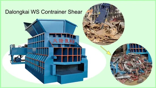 WS-630 Customizable Gantry Shear with 6300kn Max Cutting Force and 1400mm Blade