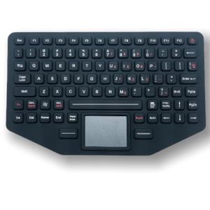 Silicon Rubber Mini Industrial Keyboard F9 IP67 Lightweight 390g