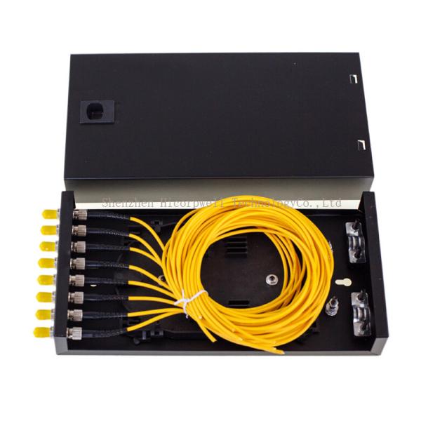 Quality SC FC ST LC 8 Port Enterprise Security Network ODF Terminal Box 8 Adapters And Pigtails wholesale