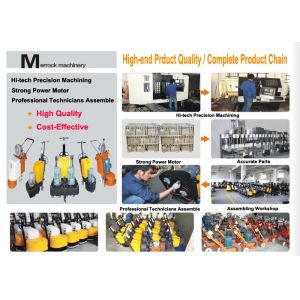 Single Phase Floor Cleaning Buffing Machine With Aluminium Handle