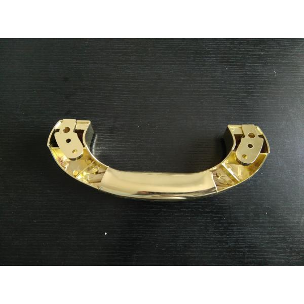 Gold color Zinc Metal Coffin Handles Coffin Hardware H035 zamak coffin handle size 21*7.5 cm