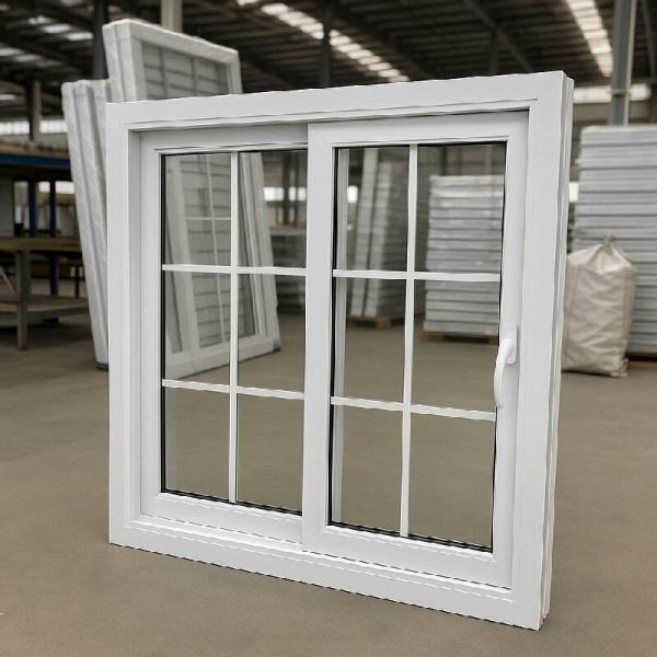 Quality Customizable UPVC Sliding Window with Tempered Glass Options wholesale