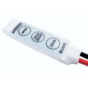 12A Mini RGB LED Strip Controller Multi Color 144W Dynamic Mode With Four Pins