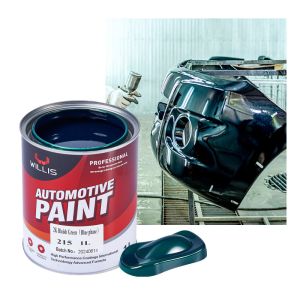 Fast Drying Mechanical Equipment Automotive 2K Solid Paint 2K Bluish Green（Blue