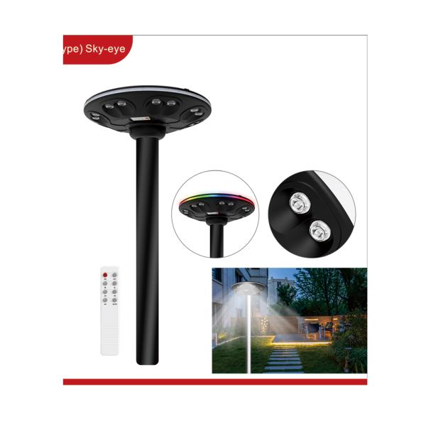 No Flicker Dustproof Solar LED Lawn Lights , Anticorrosive Solar Powered Yard