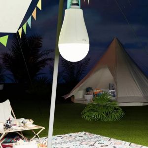 8 Hours Emergency Time Led Rechargeable Emergency Bulb 20w With E27 Base For