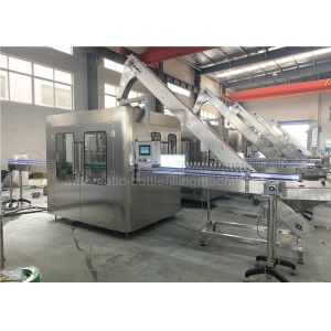 SS304 2000bph Glass Bottle Filling Capping Machine Fully automatic