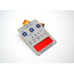 LED Embossed Tactile FPC Membrane Switch Keypad Moisture Proof 0.3mm Thick