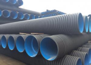 Cheap DN160 8 Inch Double Wall Corrugated Hdpe Drain Pipe for sale