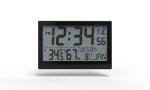 Function In-Out Temperature and Humidity RC Alarm Clock with LUMINOVA