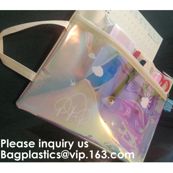 Waterproof Lining Fabric Stationery File Folder Hanging File Tote Bag,School