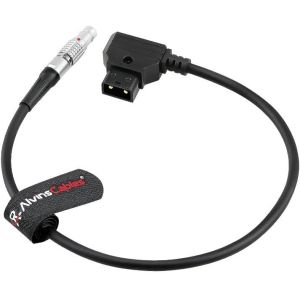 Alvin's Cables 3-Pin Male to Dtap Power Cable for Teradek MDR.S Receiver 40cm|
