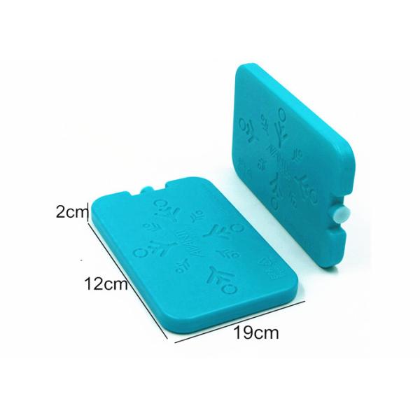Safe Non - toxic Plastic PCM Ice Pack Cooling Elements Logo Customized