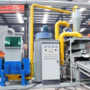 Insulated Solid Copper Wire Recycling Granulator Machine with Video Outgoing