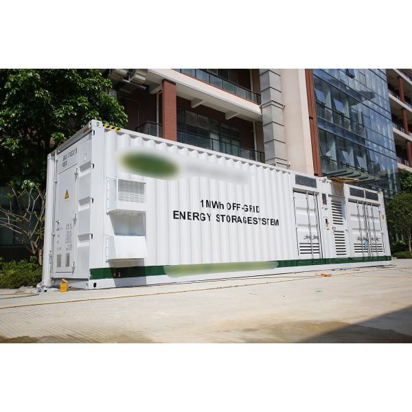 Smart Off Grid Home Battery Backup System 500kW 1MWH Super Power 40HQ Container