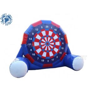 Customized Commercial Inflatable Soccer Dart Board For Golf CE EN14960
