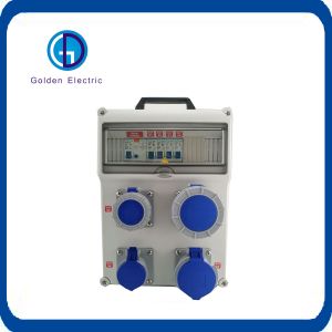 220/230/240/380V/415V Cee/IEC Multistep Combination Socket Box with VDE
