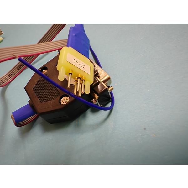 pogo 6 pins spring load cable to DB25 adapter for TOYOTA on board connect repair