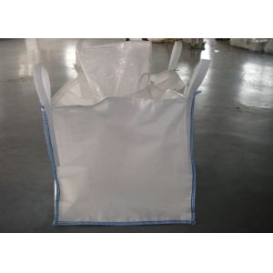 Recycled PP Bulk Material Bags With Filling Spout , FIBC Empty Jumbo Bags