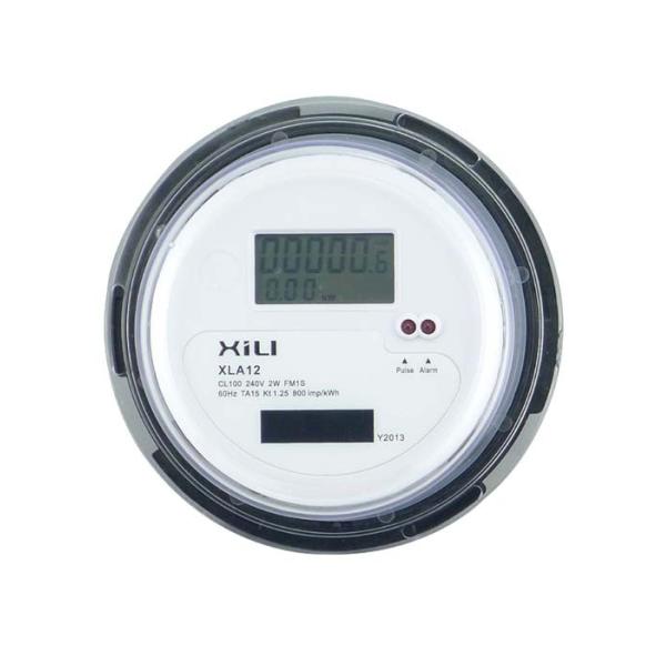 Portable active electronic socket energy meter , ANSI Small Round electronic